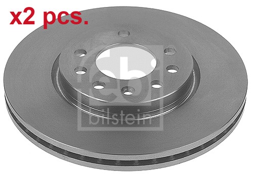Pcs front brake disc rotos - pcs,