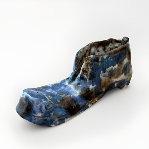 Vintage pottery boot - vintage,