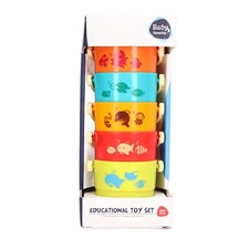 5pcs Colorful Stacking Cups