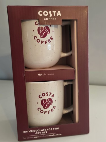 Two costa coffee ceramic cups - two,