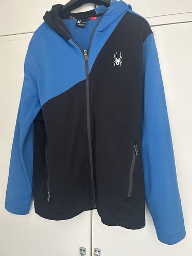 Spyder jacket with hood used - with,