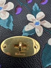 Mulberry Darley Satchel Flower