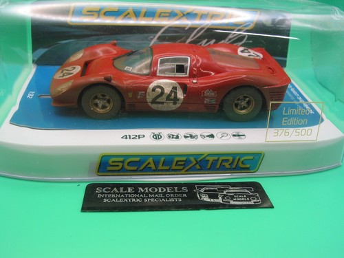 Scalextric c4481a ferrari 412p - scalextric,