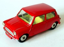 Corgi Toys No.227 Morris Mini Cooper Car (1962-65) Code 3 Restored Red.