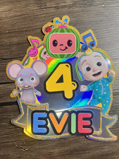 Personalised Cocomelon Glitter