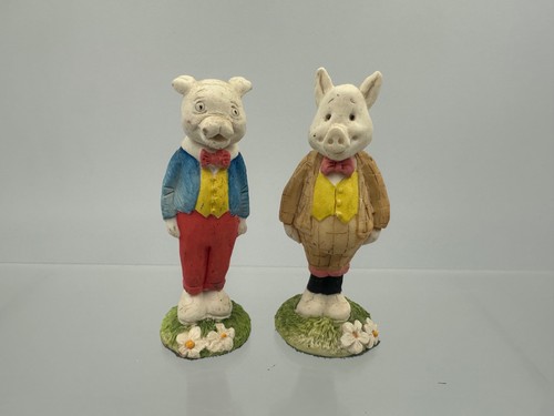 Rupert bear vintage figure - 2x,