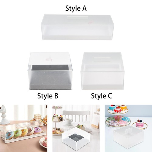 Acrylic pastry display case - acrylic,