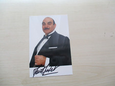 David Suchet (Poirot) signed