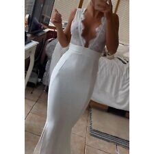 House of CB xs white bandage lace dress worn twice RRP £250 Prom Ball Party