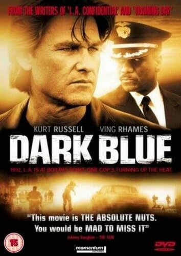 Dark blue dvd - blue, drama