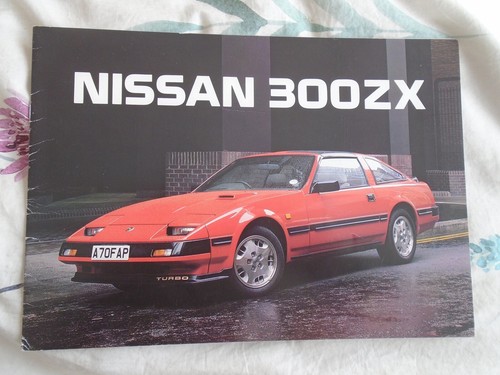 Nissan 300zx brochure apr - apr, 1984