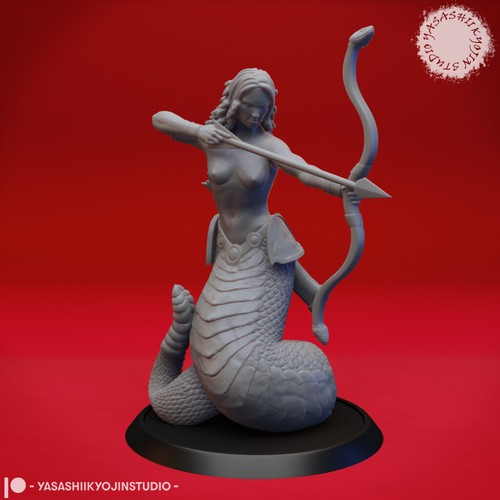 Medusa 54mm miniature for - 32/54mm,