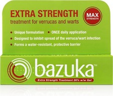 Bazuka Extra Max Strength Treatment Gel - For Verrucas & Warts - 6g