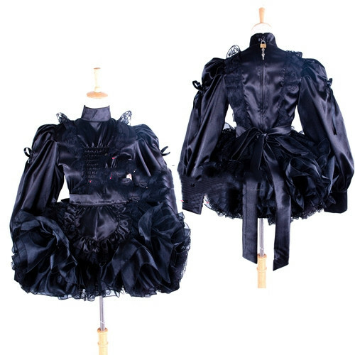 Sissy maid lockable uniform - lockable,