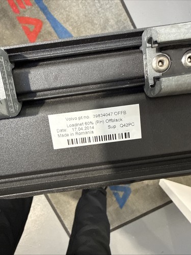 Rear boot sliding - rear, parcel
