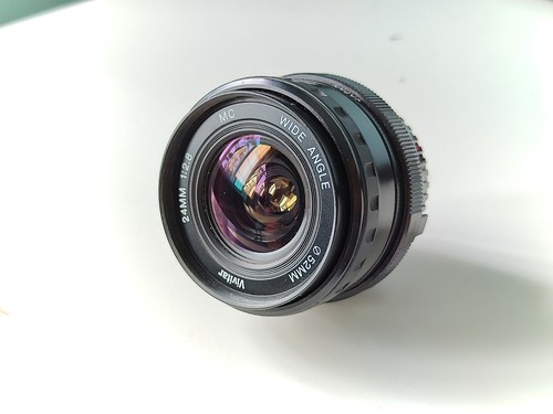 Vivitar 24mm 8 - mc, f2.8