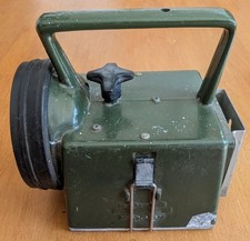 British Rail Bardic Lamp War Department Military Stamp and Serial Number