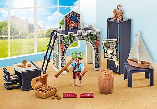 Playmobil 9868 pirate room - playmobil,