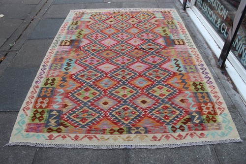 Vintage kilim traditional - kilim,