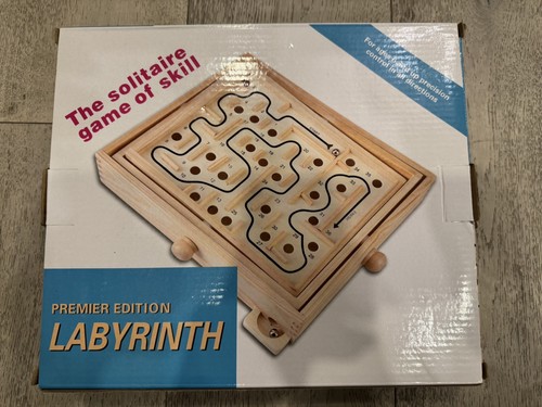 Solid wooden toys labyrinth - solid,