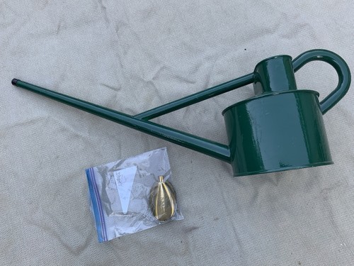 Haws green watering can - haws,