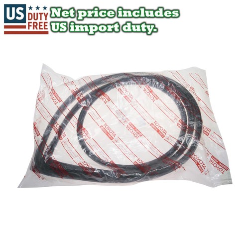 Front windshield weatherstrip - front,