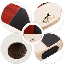 1-GECKO SD6 Cajon Hand Drum Cajon Drum Percussion Instrument With Carrying FPEJ