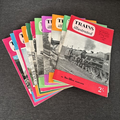 Trains illustrated magazine - illustrated,