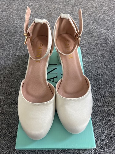 Ajavani ivory satin - bridal, mid