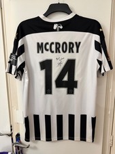 Damien McCrory Signed Match