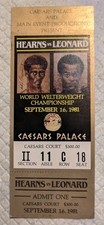 1981 Sugar Ray Leonard vs