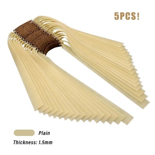 Flat rubber bands slingshot - 5,