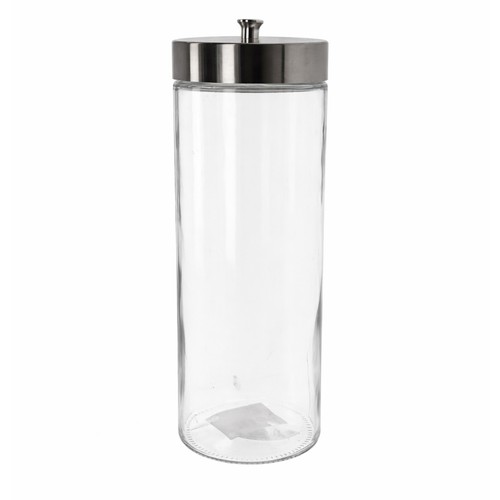 Glass storage jar - 2.2l,