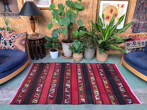 Medium vintage turkish - vintage, kilim