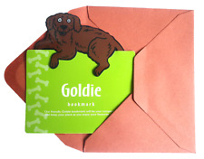 Brown Chocolate Labrador Retriever Dog Puppy Plastic Bookmark Gift x Him Her