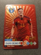 Dani Olmo Rare Spain Red Bull Leipzig Red Foil Collector Card