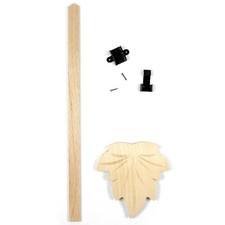 Cuckoo clock maple - clock, wooden