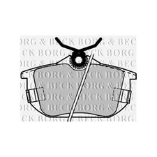 Genuine Borg & Beck Brake Pads
