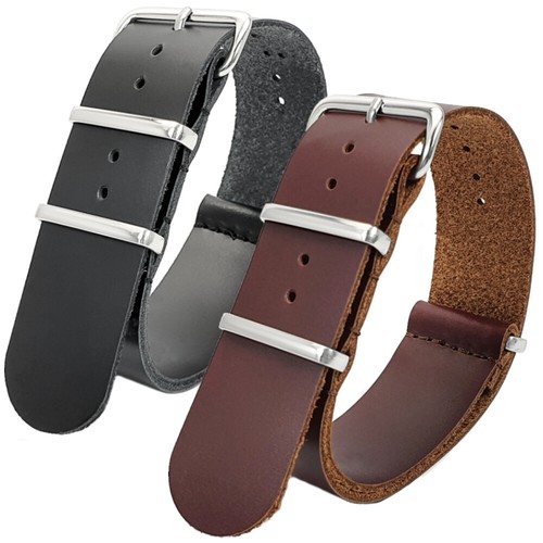 Genuine leather nato - g10, watch