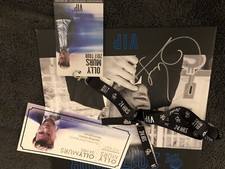 Olly Murs 2017 24hrs Tour VIP Signed Programme Lanyard & Wristband & Ticket. 