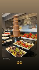 chocolate fountain ready for hire