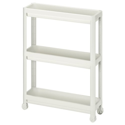 Slim bathroom storage trolley - bathroom,
