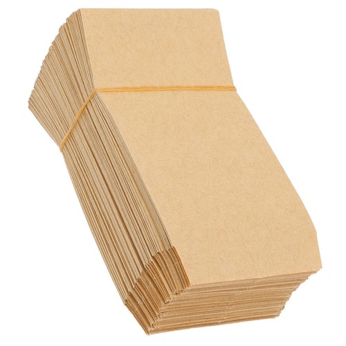 100 pcs brown kraft paper - 100, bags