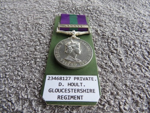 Gloucestershire regiment gsm - gloucestershire,