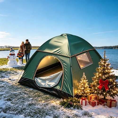 Man camping tent - tent, pop