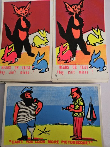 Vintage cards hull - 38, comic