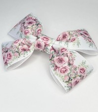 Large Floral | White Rose Hair