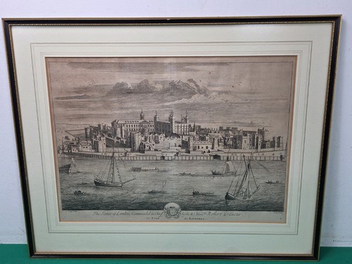 Framed antique tower london - framed,