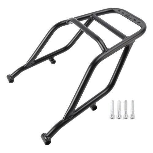 Black rear luggage rack - rear,