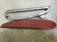 Takara Belmont Barber Chair left seat support with cover and cover clips